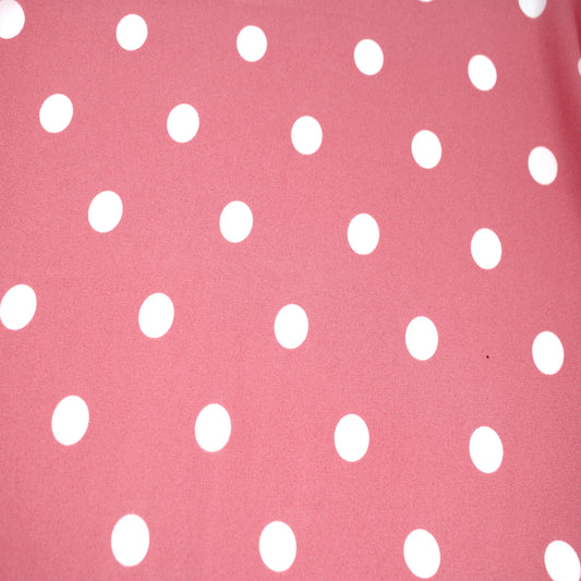 P-259-504-004-DUSTY-ROSE-OFFWHITE - PRINTED WOOL DOBBY 100% POLYESTER