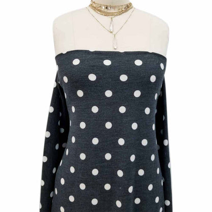 P-259-506-BP-001-BLACK-OFFWHITE - PRINTED FRENCH TERRY 63%POLY  33%RAYON  4% SPANDEX