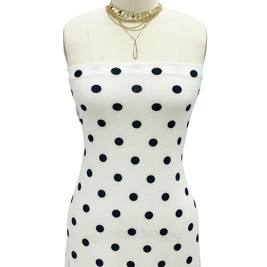 P-259-506-BP-004-OFFWHITE-BLACK-PRINTED FRENCH TERRY 63%POLY  33%RAYON  4% SPANDEX