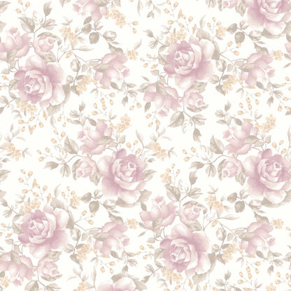 P-2610-816-YOR-OFFWHITE-PINK - PRINTED FANCY YORYU 100% POLYESTER