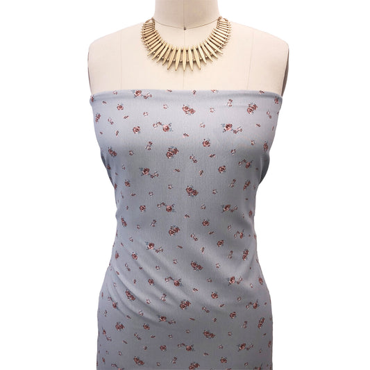 P-2627-754-MISTY-BLUE-LATTE - PRINTED POLY MOROCCAN 100% POLY