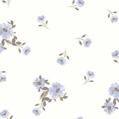 P-2628-754-OFF-WHITE-MELLOW-BLUE - PRINTED POLY MOROCCAN 100% POLY
