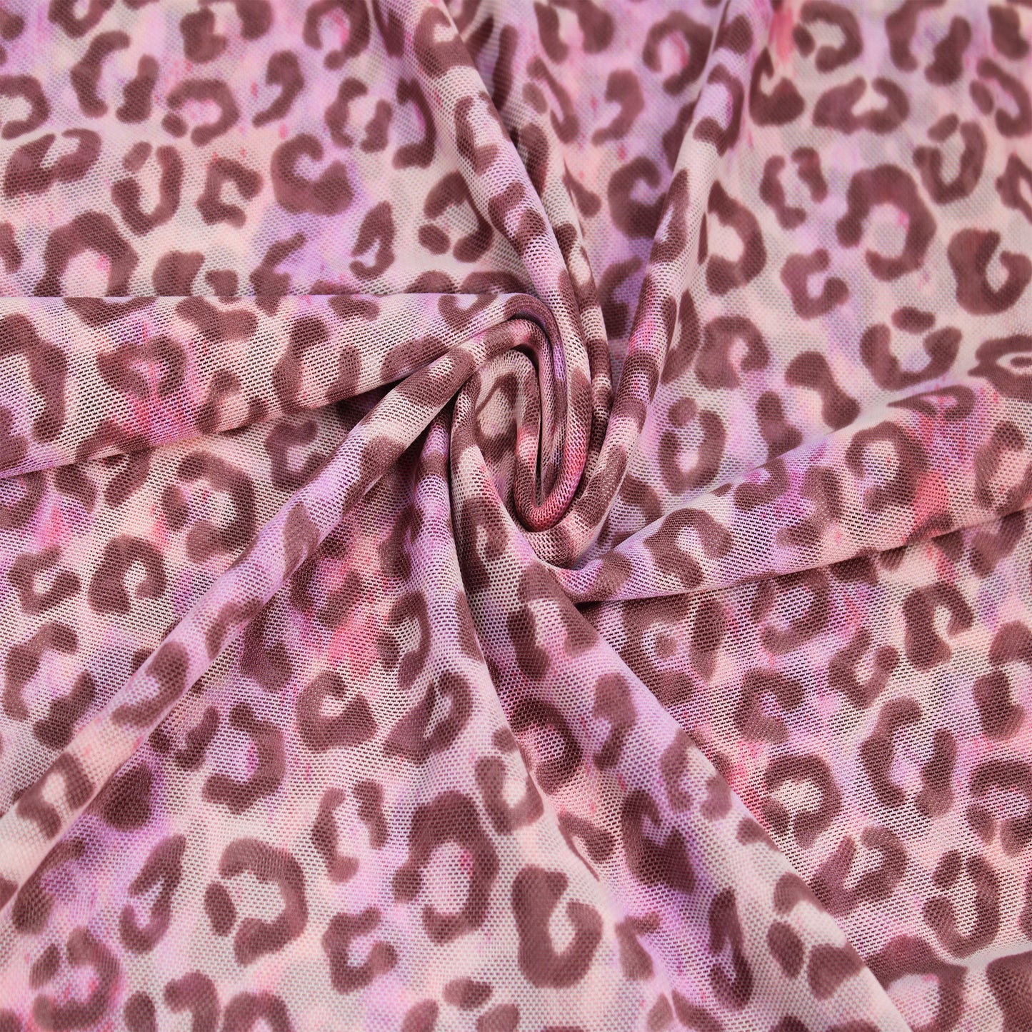 P-2639-453-BLUSH-LILAC - PRINTED POLY POWER MESH 92%POLY 8%SPANDEX