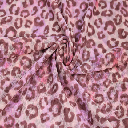 P-2639-453-BLUSH-LILAC - PRINTED POLY POWER MESH 92%POLY 8%SPANDEX