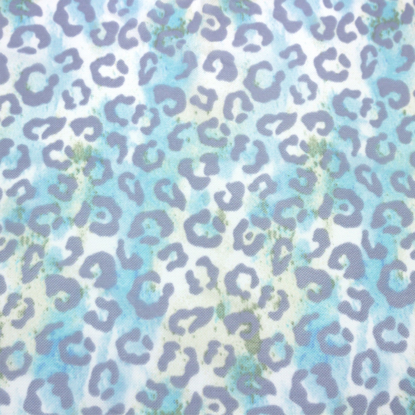 P-2639-453-OFF-WHITE-BLUE - PRINTED POLY POWER MESH 92%POLY 8%SPANDEX
