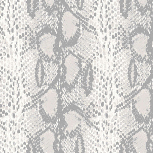 P-2652-754-OFF-WHITE-GREY - PRINTED POLY MOROCCAN 100% POLY