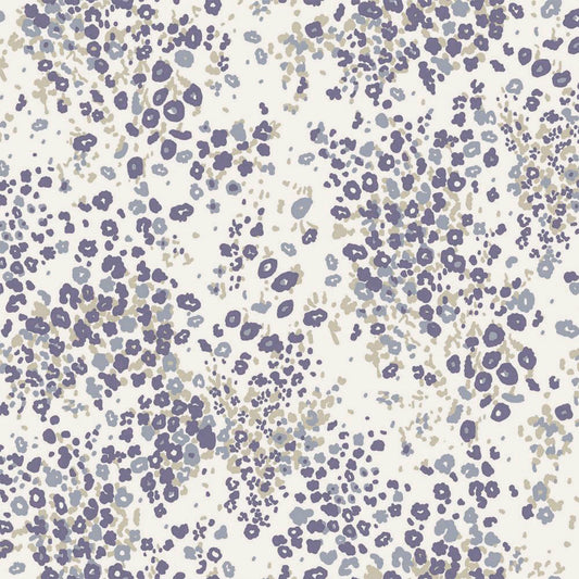 P-2668-761-OFF-WHITE-BLUE - PRINTED 4X2 RIB 96% POLY 4% SPANDEX