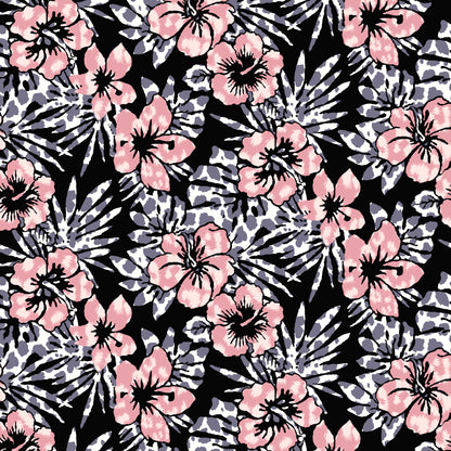 P-2705-HVY-RSJ-BLACK-BLUSH - PRINT RSJ 95% RAYON 5% SPANDEX JERSEY