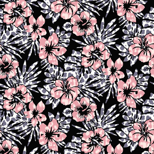 P-2705-HVY-RSJ-BLACK-BLUSH - PRINT RSJ 95% RAYON 5% SPANDEX JERSEY