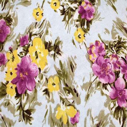 P-2717-703-PALE-BLUE-ORCHID - PRINTED TWIST CREPE 92% POLY 8% SPANDEX