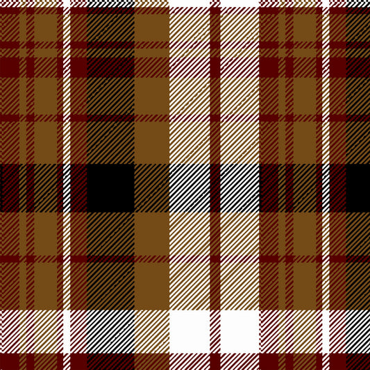 P-2738-481-BROWN-PLAID - PRINTED LIVERPOOL 94% POLY 6% SPANDEX