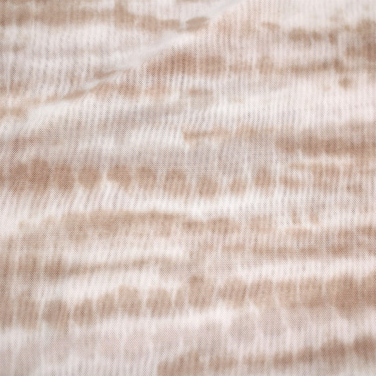 P-275-453-OFF-WHITE-TAN - PRINTED POLY POWER MESH 92%POLY 8%SPANDEX