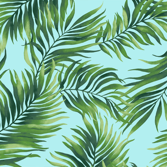 P-2779-504-MINT-GREEN - PRINTED WOOL DOBBY 100% POLYESTER