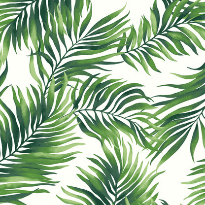 P-2779-504-OFF-WHITE-GREEN - PRINTED WOOL DOBBY 100% POLYESTER