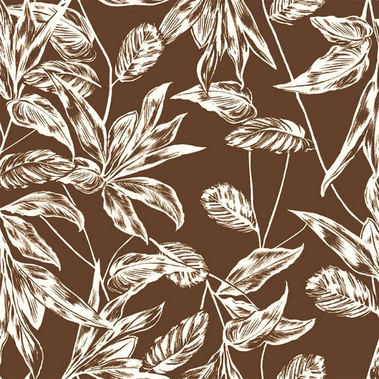 P-2796-754-CARAMEL-CREAM - PRINTED POLY MOROCCAN 100% POLY