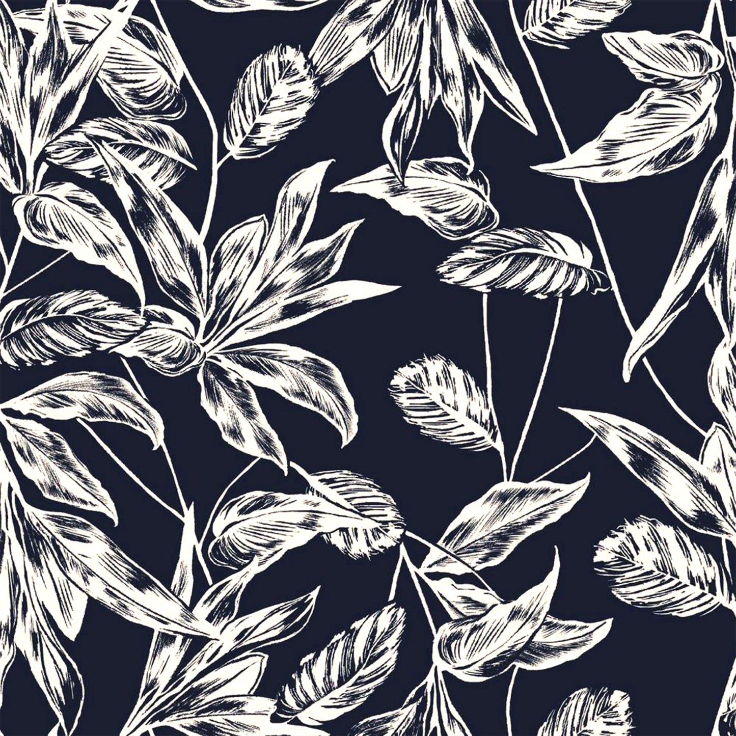 P-2796-754-DENIM-CREAM - PRINTED POLY MOROCCAN 100% POLY