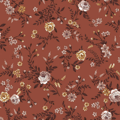 P-2799-754-CLAY-LATTE - PRINTED POLY MOROCCAN 100% POLY