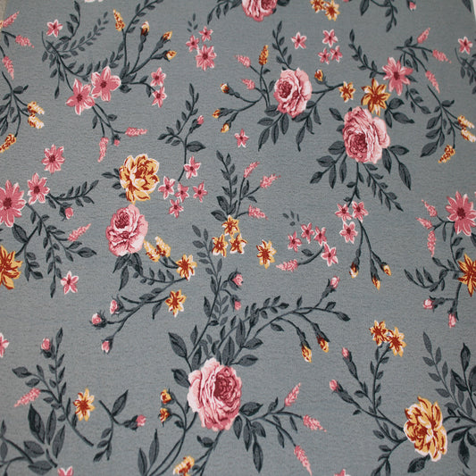 P-2799-754-SAGE-MAUVE - PRINTED POLY MOROCCAN 100% POLY