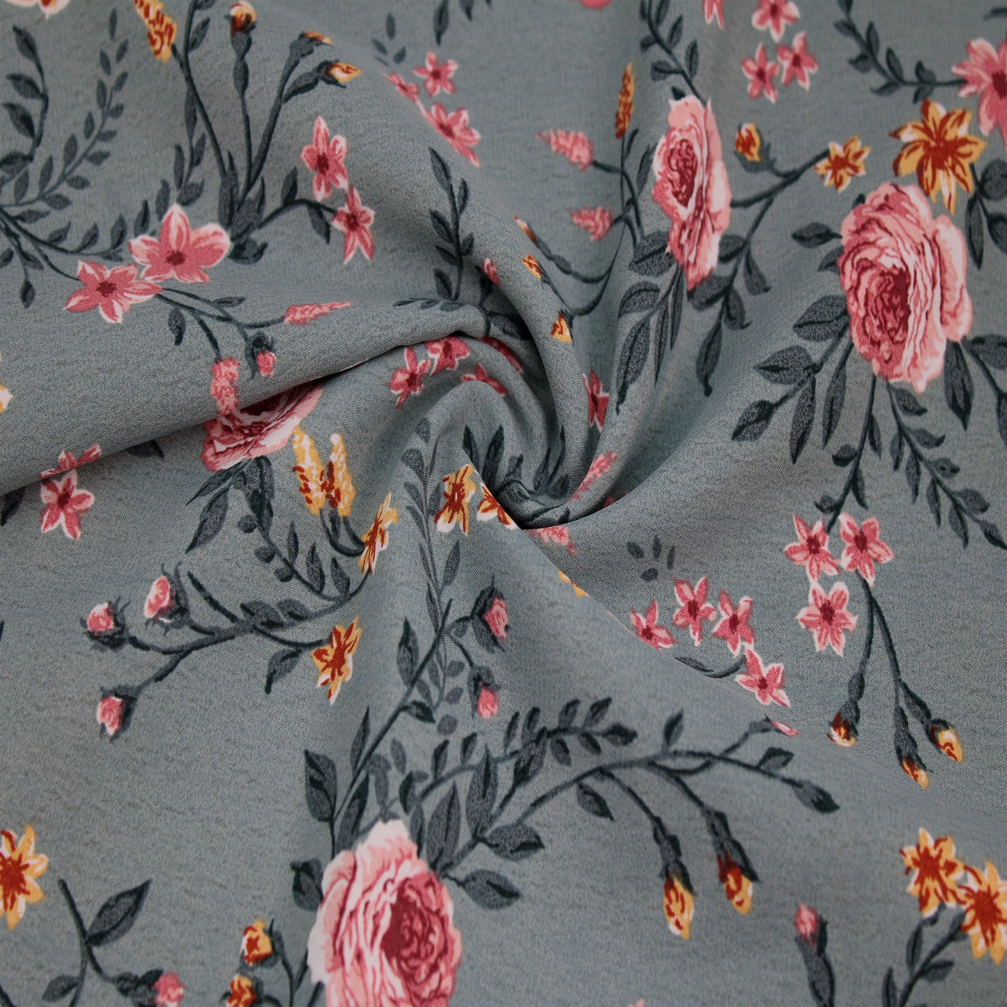 P-2799-754-SAGE-MAUVE - PRINTED POLY MOROCCAN 100% POLY