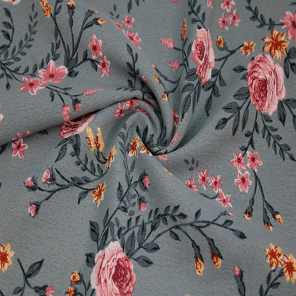 P-2799-754-SAGE-MAUVE - PRINTED POLY MOROCCAN 100% POLY