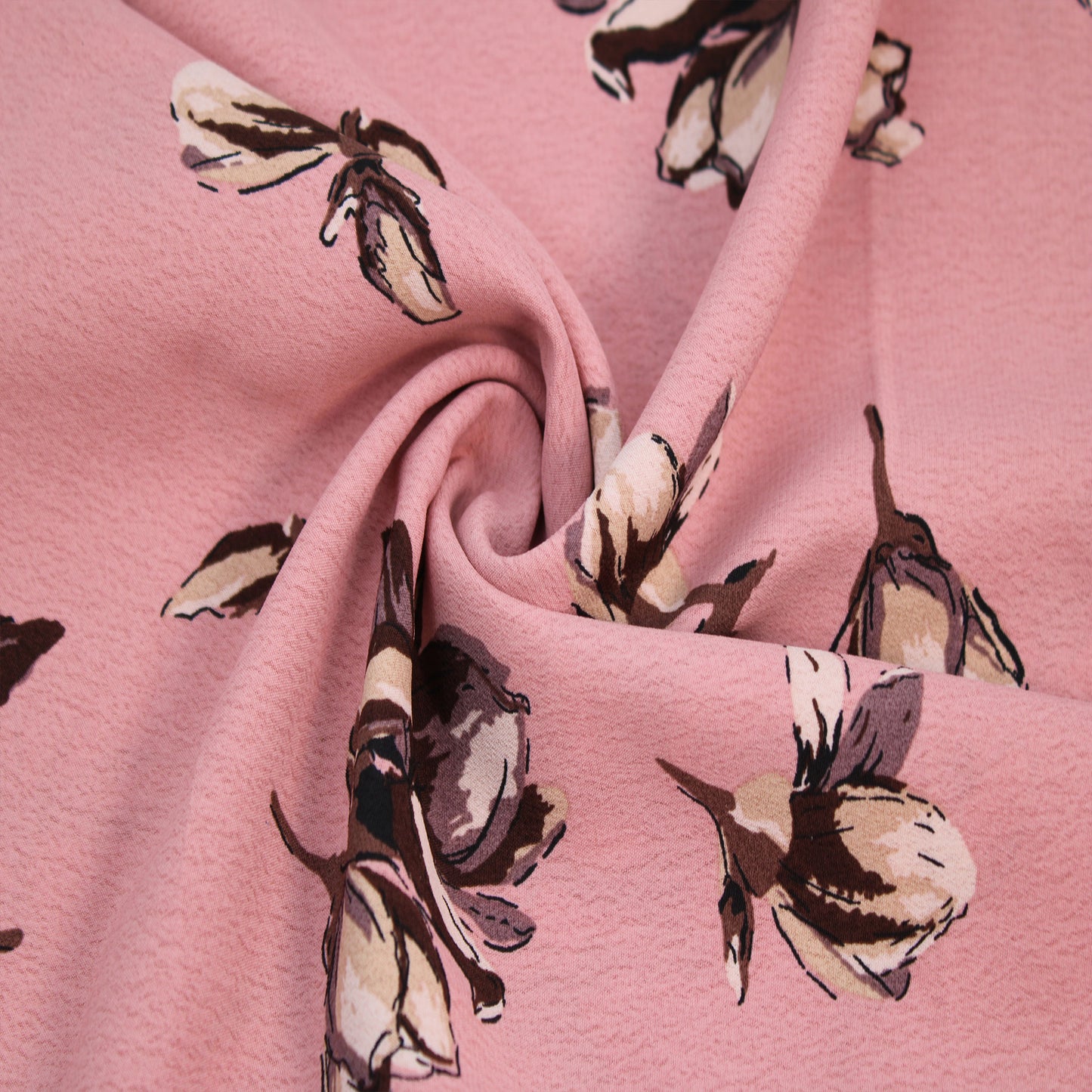 P-2831-754-BLUSH-MOCHA - PRINTED POLY MOROCCAN 100% POLY