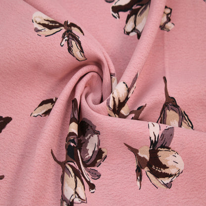 P-2831-754-BLUSH-MOCHA - PRINTED POLY MOROCCAN 100% POLY