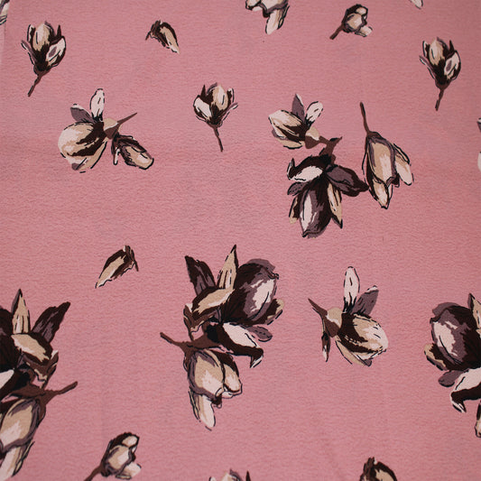 P-2831-754-BLUSH-MOCHA - PRINTED POLY MOROCCAN 100% POLY