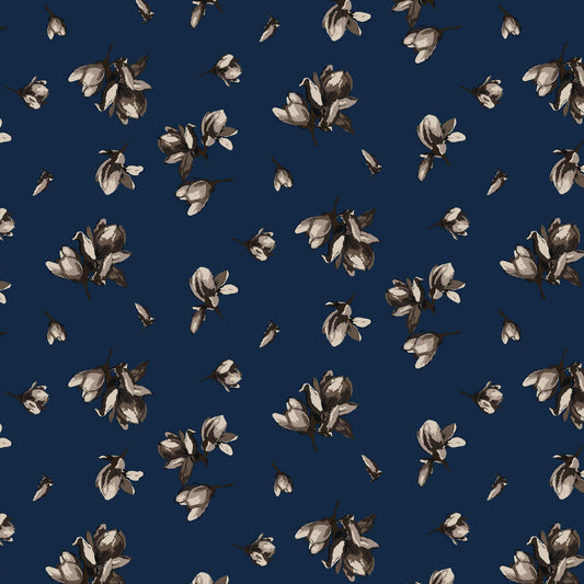 P-2831-754-TEAL-BROWN - PRINTED POLY MOROCCAN 100% POLY