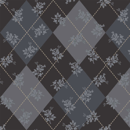 P-2847-798-HC-CHARCOAL-DENIM - PRINTED PRS HACCI BRSHED 68% POLY 28% RAYON 4% SPAN