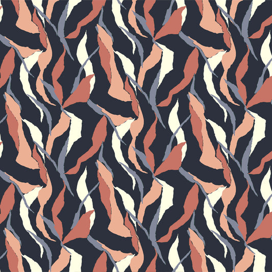 P-2864-636-IRON-CANYON-ROSE - PRINTED CREPON 100% RAYON CREPON