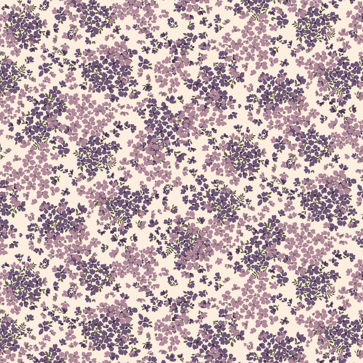 P-2866-636-ECRU-DUSTY-LILAC - PRINTED CREPON 100% RAYON CREPON