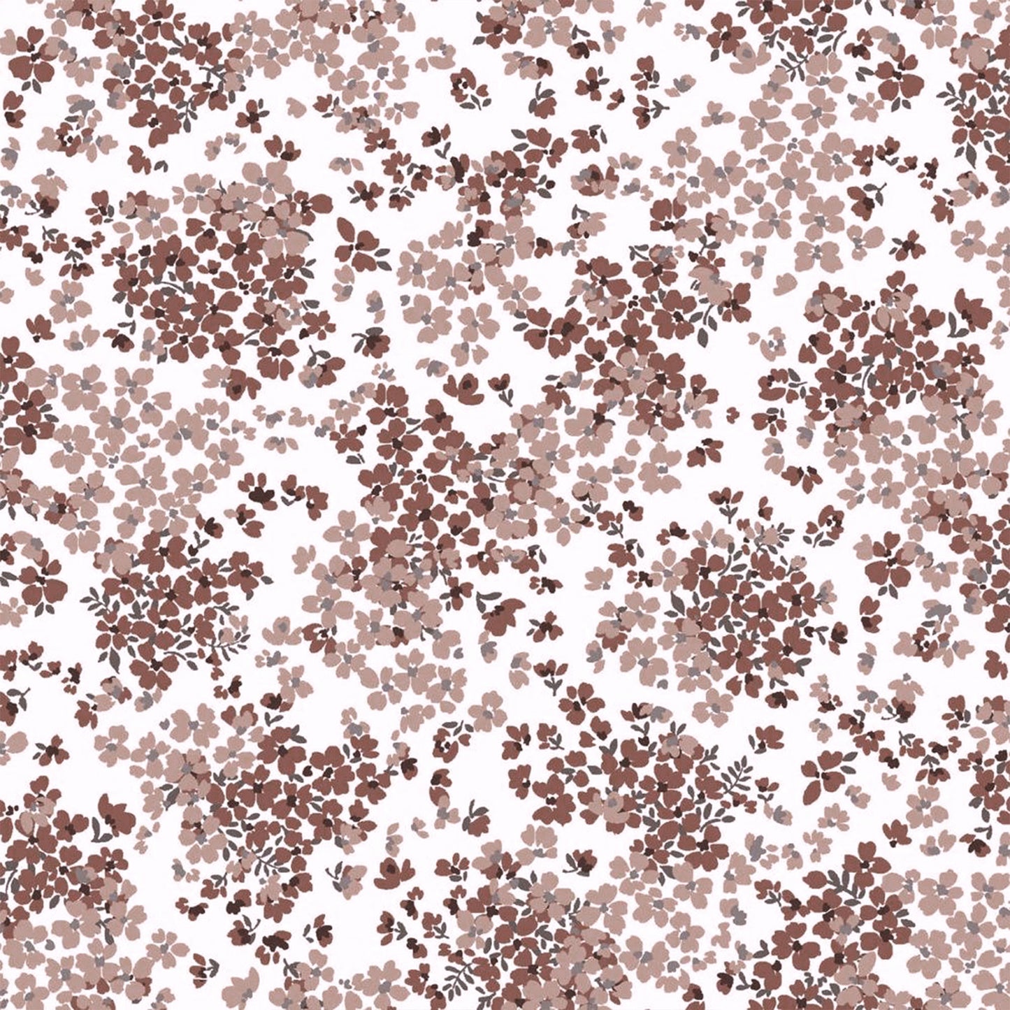 P-2866-754-ECRU-CARAMEL - PRINTED POLY MOROCCAN 100% POLY