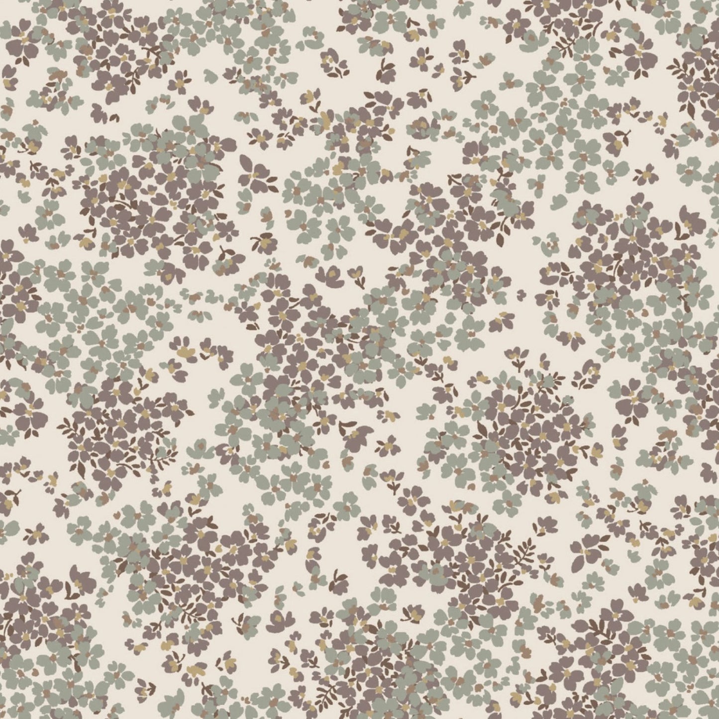 P-2866-754-ECRU-SAGE - PRINTED POLY MOROCCAN 100% POLY