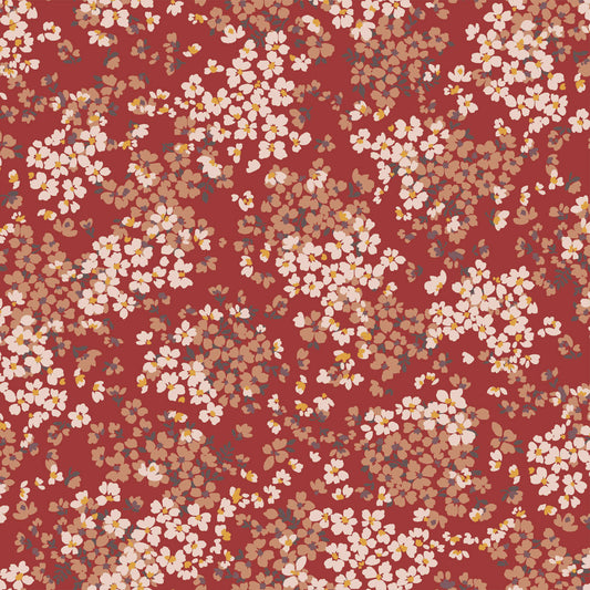 P-2866-754-MARSALA-LATTE - PRINTED POLY MOROCCAN 100% POLY
