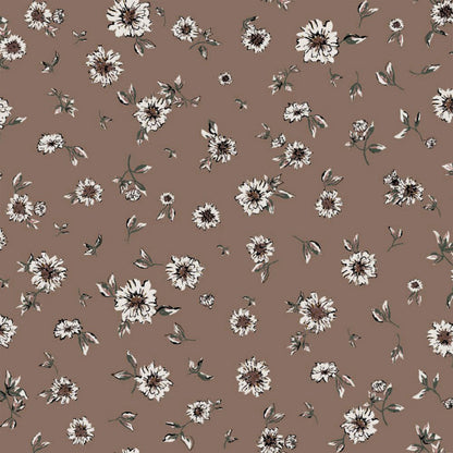 P-2876-754-TAUPE-MOCHA - PRINTED POLY MOROCCAN 100% POLY