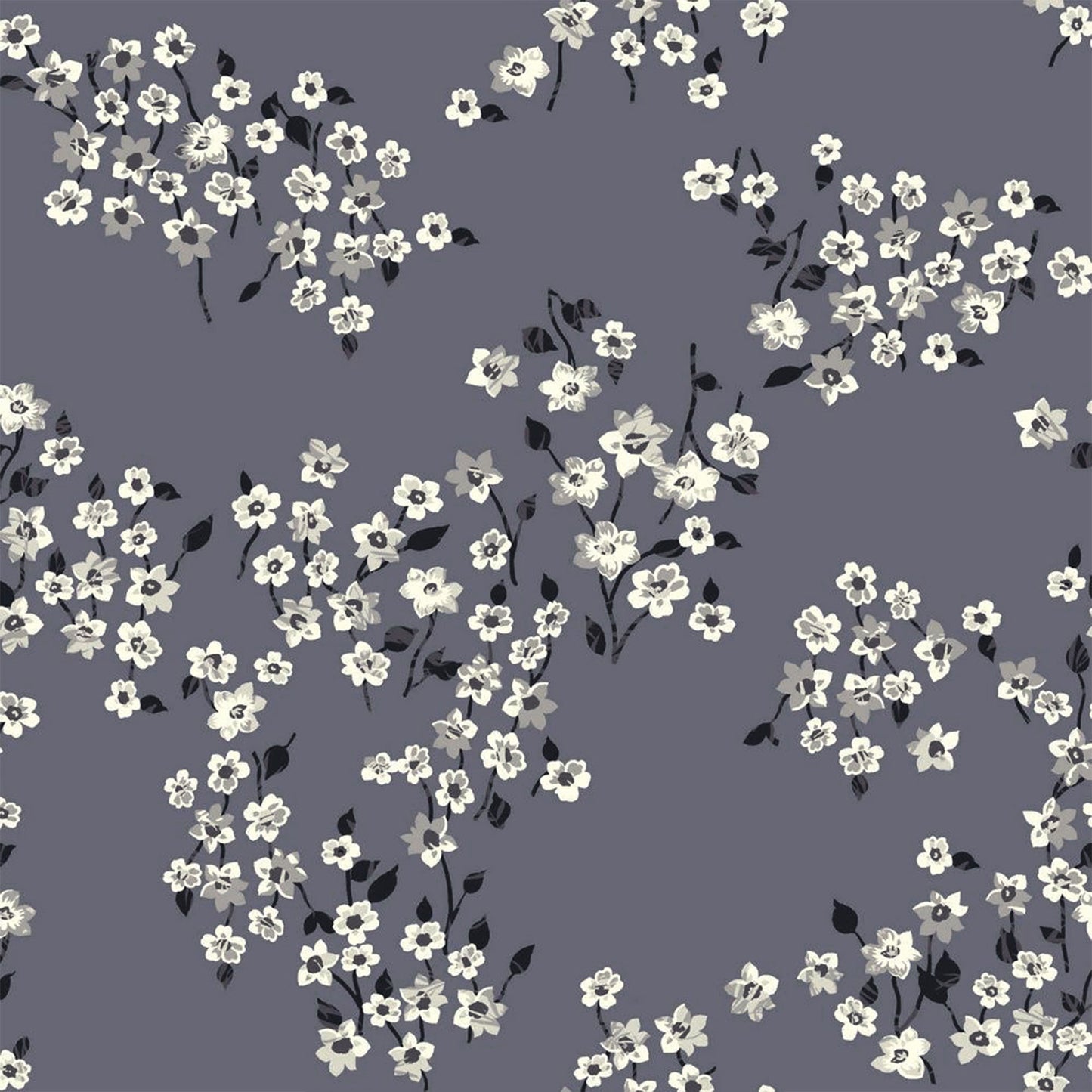 P-2889-636-GREY-SILVER - PRINTED CREPON 100% RAYON CREPON