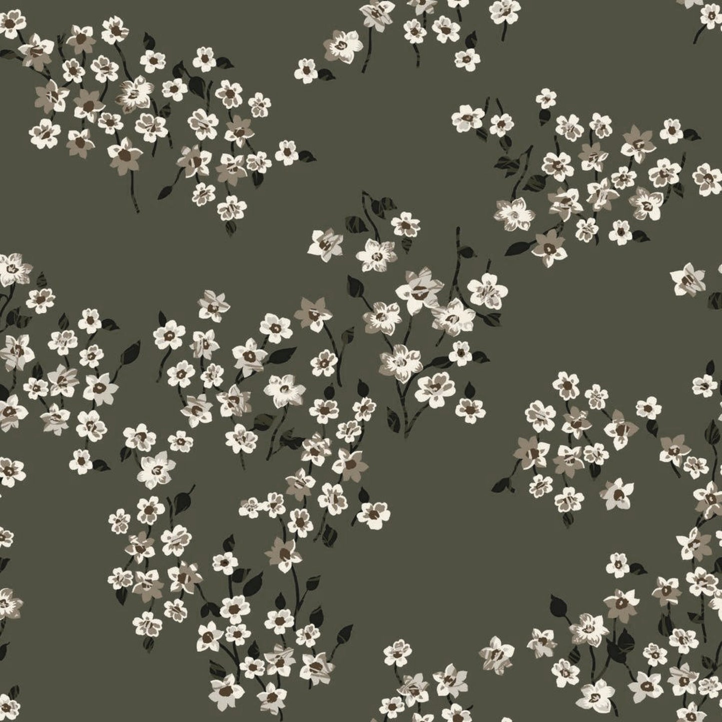 P-2889-754-SAGE-NEUTRAL - PRINTED POLY MOROCCAN 100% POLY