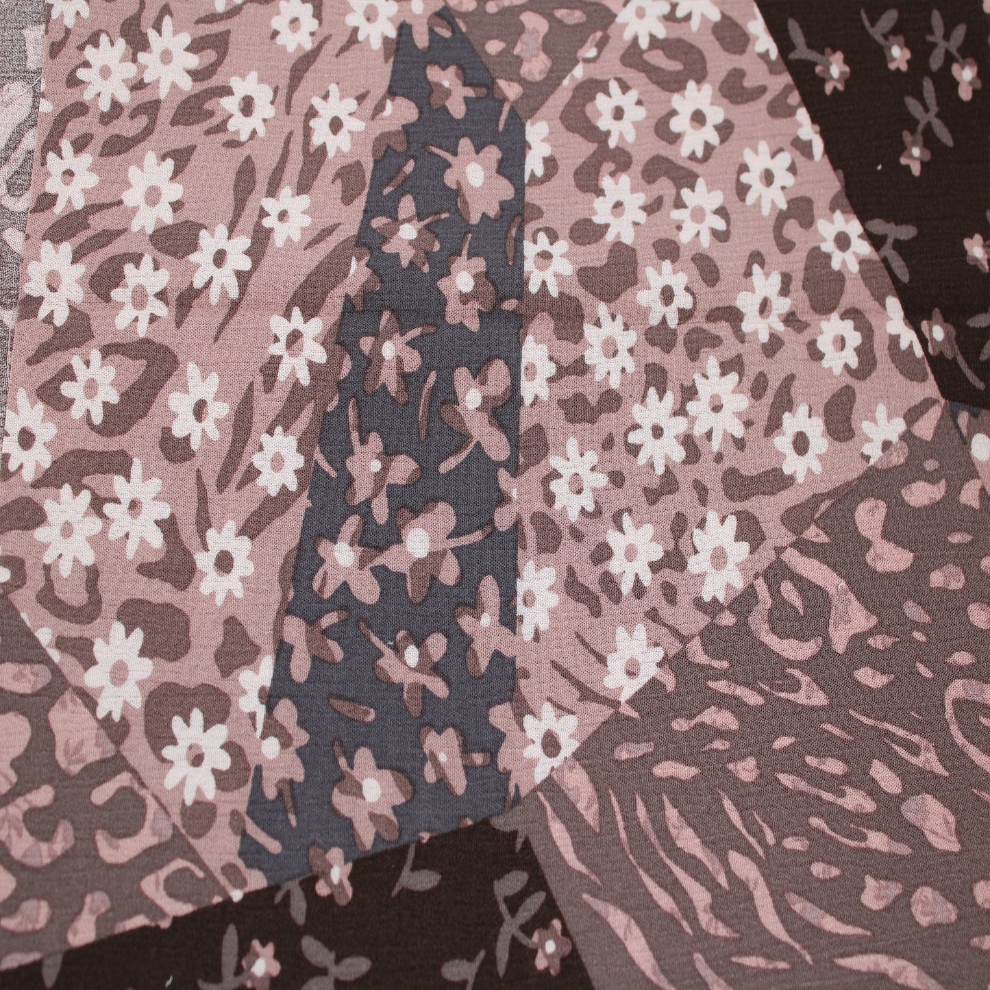 P-2890-636-BROWN-MAUVE - PRINTED CREPON 100% RAYON CREPON