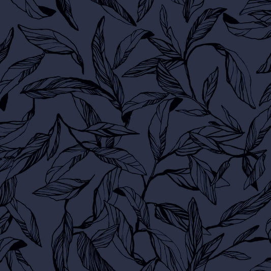 P-2904-754-INK-BLACK - PRINTED POLY MOROCCAN 100% POLY