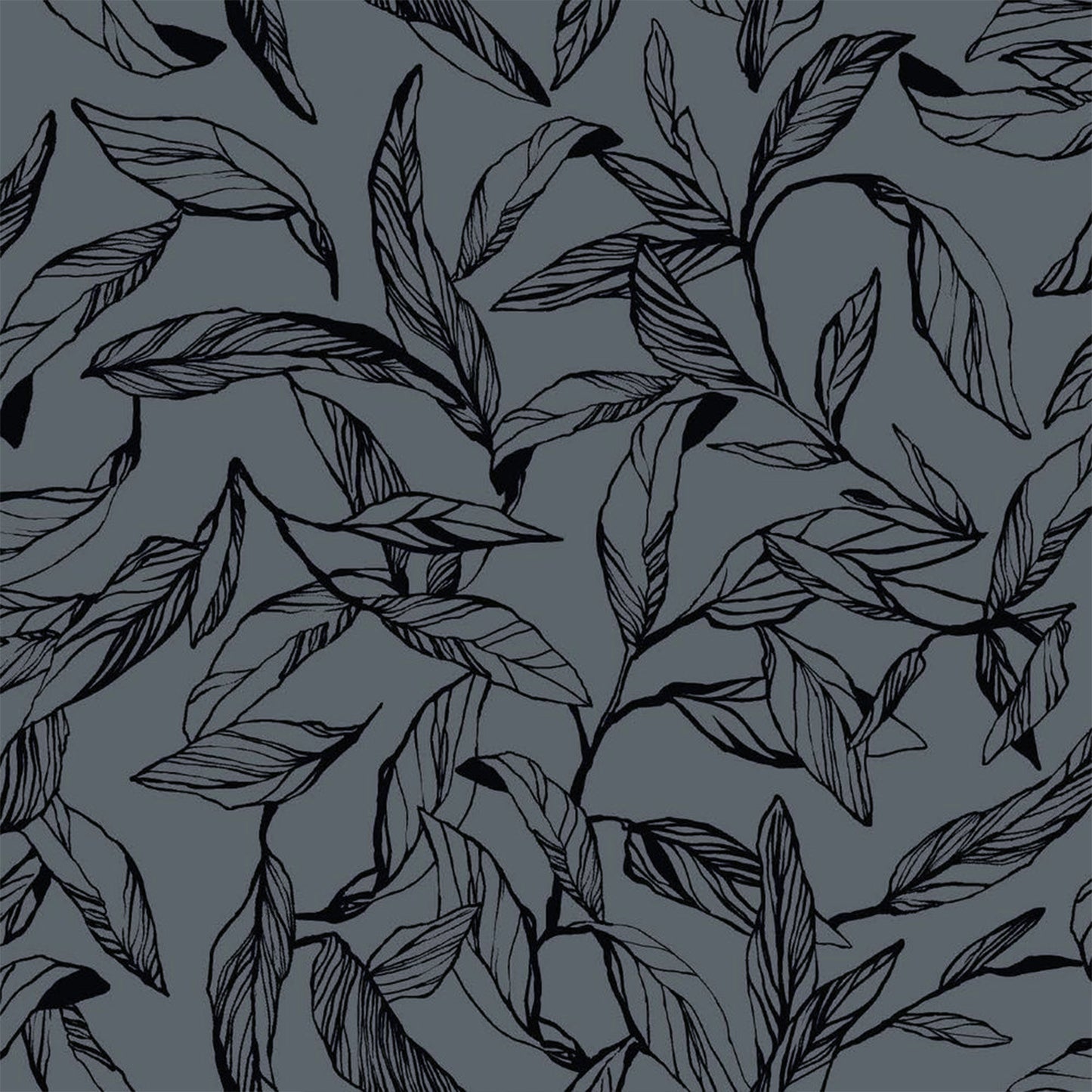 P-2904-754-SLATE-BLACK - PRINTED POLY MOROCCAN 100% POLY