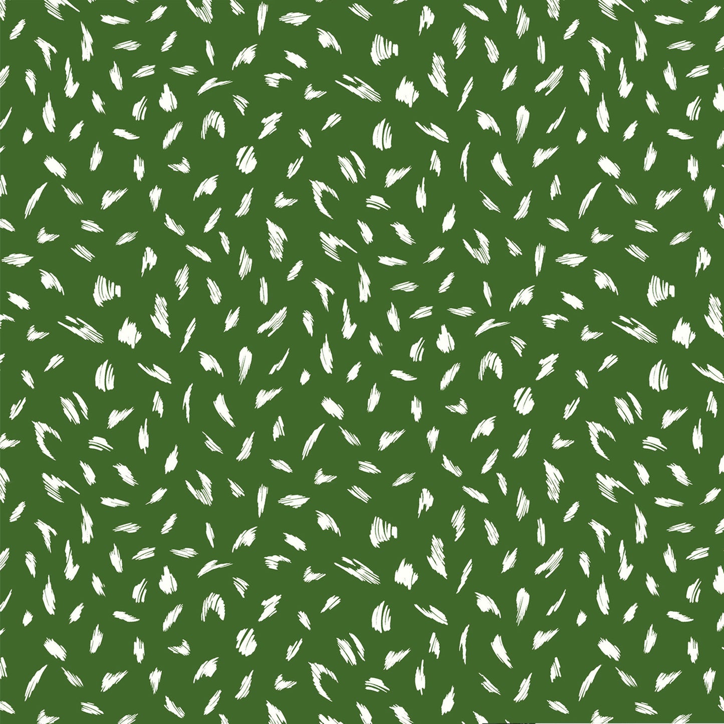 P-2908-456-GREEN-OFF-WHITE - PRINTED STRETCH SATIN 100% POLY