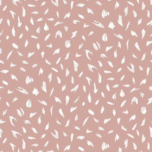 P-2908-754-MISTY-ROSE-OFF-WHITE - PRINTED POLY MOROCCAN 100% POLY