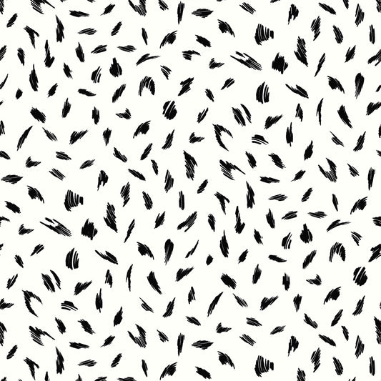 P-2908-754-OFF-WHITE-BLACK - PRINTED POLY MOROCCAN 100% POLY