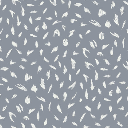 P-2908-754-STERLING-BLUE-OFF-WHITE - PRINTED POLY MOROCCAN 100% POLY