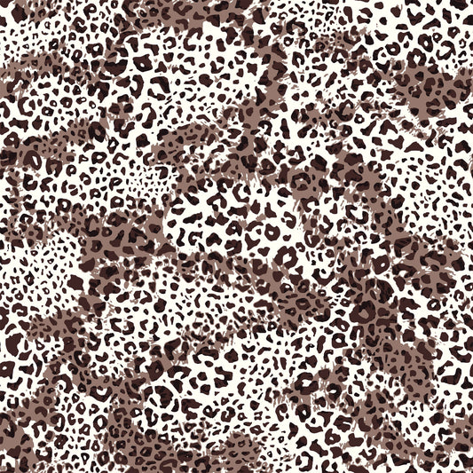P-2939-776-OFF-WHITE-MOCHA - PRINTED TIE DYE WAFFLE NON-BRUSHED 96% POLY 4% SPANDEX