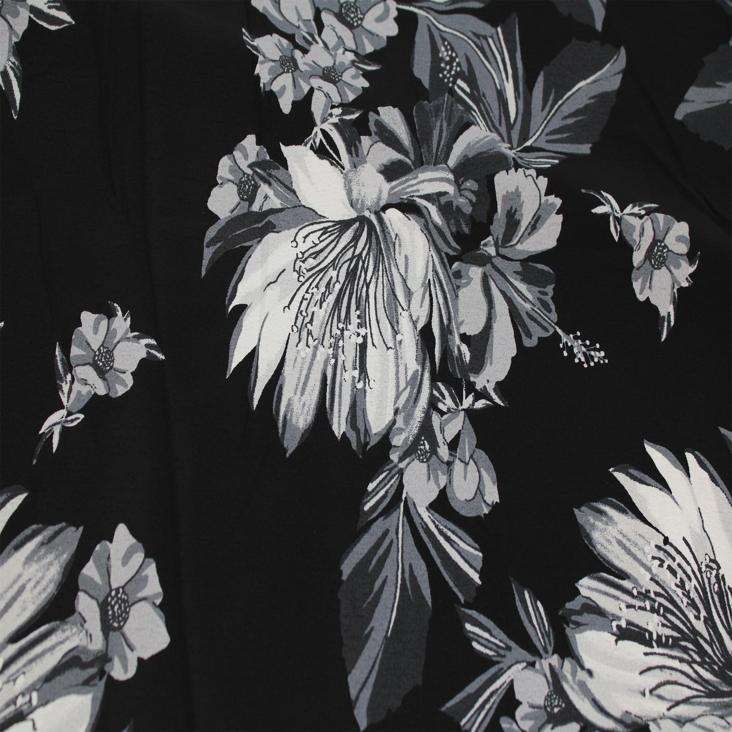 P-2947-754-BLACK-GREY - PRINTED POLY MOROCCAN 100% POLY