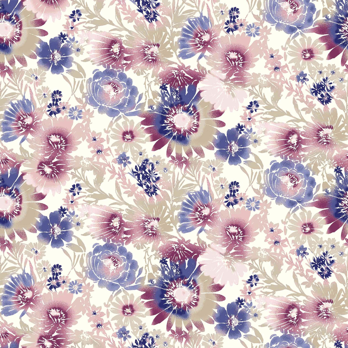 P-295-636-OFF-WHITE-MAUVE - PRINTED CREPON 100% RAYON CREPON