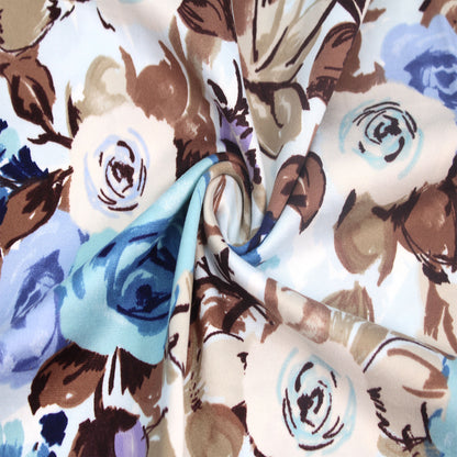 P-2964-668-PALE-BLUE-AQUA-BLUE - PRINTED DTY 92% POLY 8% SPANDEX DTY DOUBLE SIDED BRUSH