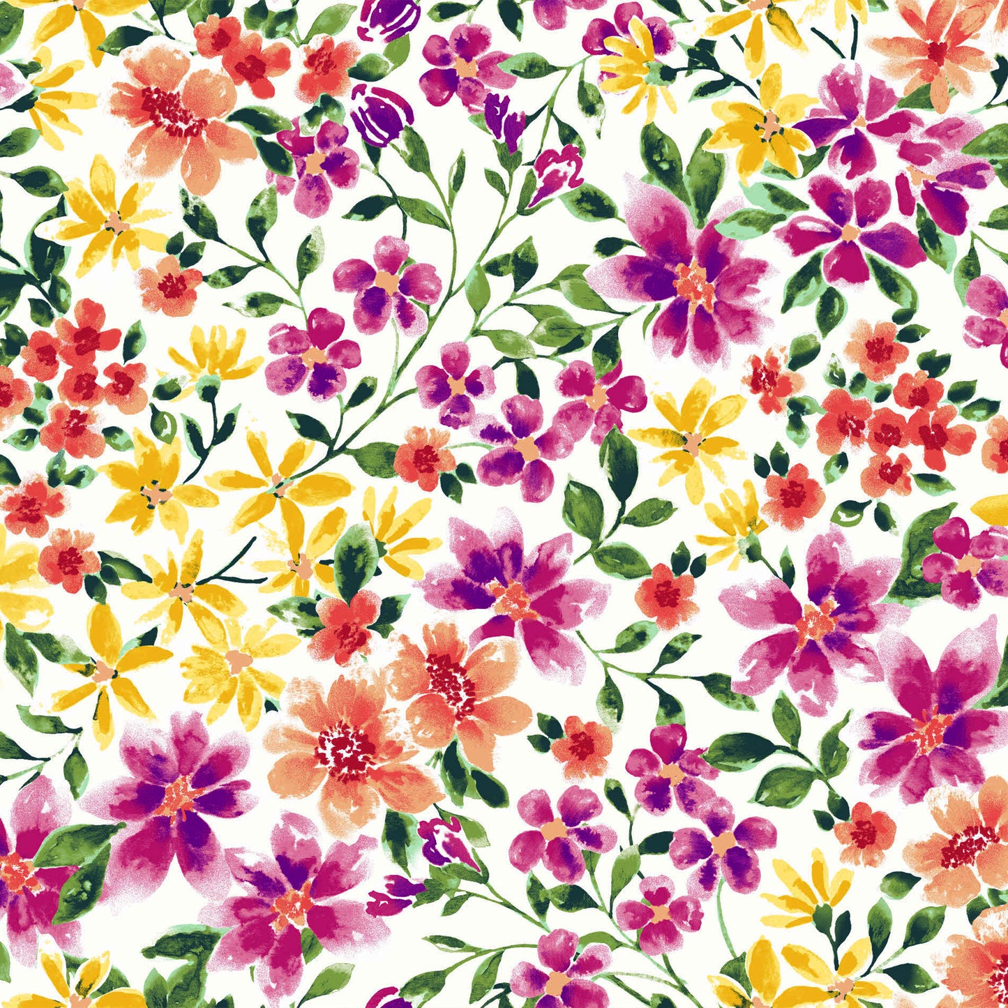 P-2965-668-OFF-WHITE-CORAL - PRINTED DTY 92% POLY 8% SPANDEX DTY DOUBLE SIDED BRUSH