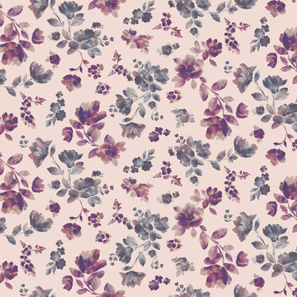 P-2982-504-BLUSH-ROSE - PRINTED WOOL DOBBY 100% POLYESTER